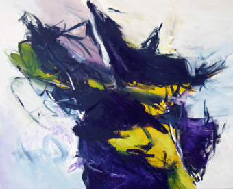 Widerstand 40x50 cm / Acrylic