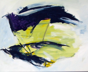 Zwischenraum 40x50 cm / Acrylic