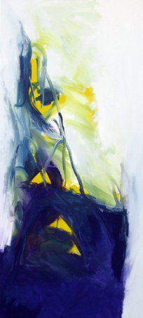 Lichtfunken 100x45 cm / Acryl 