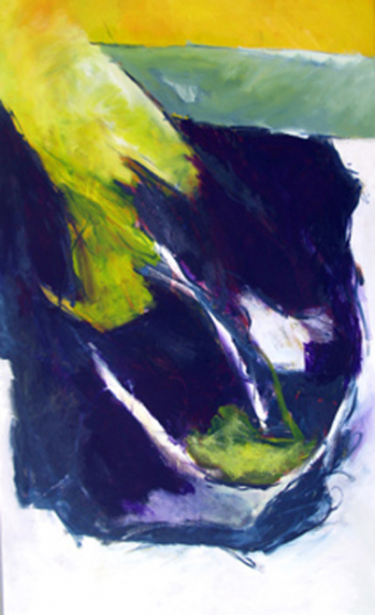 tiefgreifend 150x90 cm / Acrylic