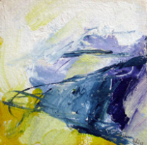 Acryl auf Büttenpapier /15x15 cm  