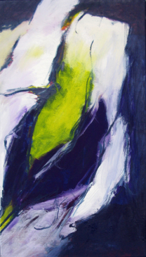 ansprechen 70x40 cm / Acryl 