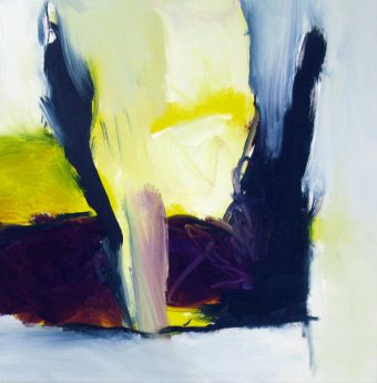 Besuch 50x50 cm / Acrylic