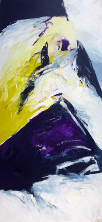 Gebirge 260x120 cm / Acrylic