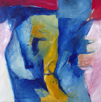 Seelenlandschaft 100x100 cm / Oel