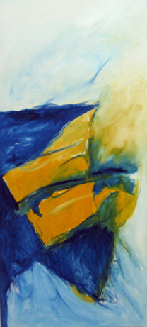 sanftes wachsen 100x45 cm / Oil