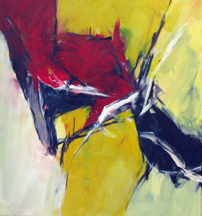 Konzentrieren 60x50 cm / Acryl