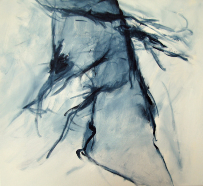 Körperfragmente 40x44 cm / Acryl