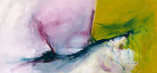 Honeymoon 42x90 cm / Acrylic