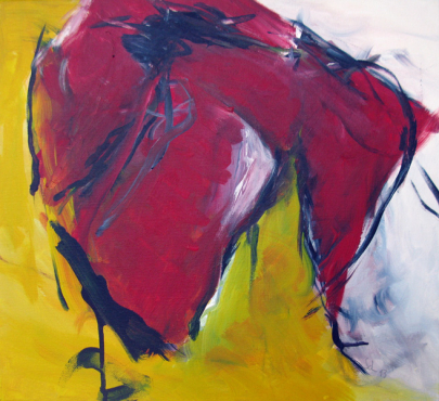 Spürnase 40x44 cm / Acryl