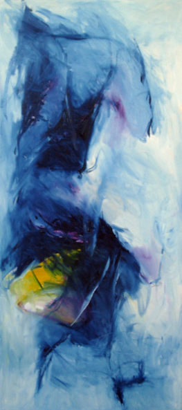 Dancing body  100x45 cm / Oel