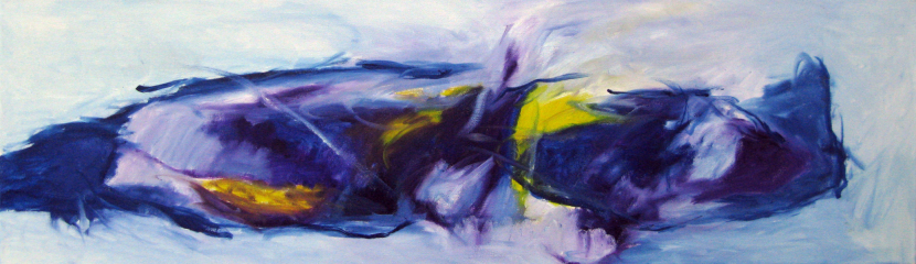 Ruhend 30x100 cm / Oel