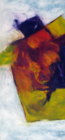 In a silent way Inspired by Miles Davis 150x70 cm / l'huile