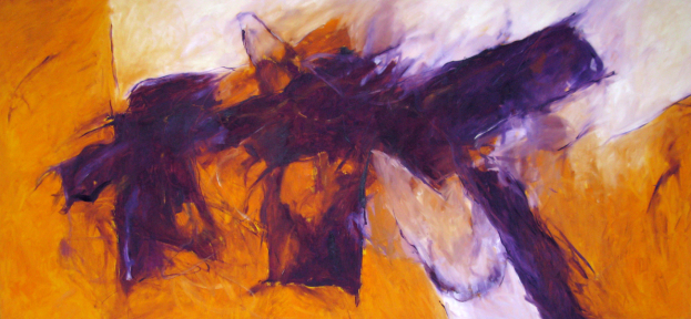 One of these days Inspired by Pink Floyd 120x260 cm / Oel