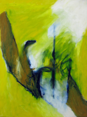 Knospen 81x60 cm / Oel