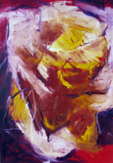 Marooned Inspired by Pink Floyd The Division Bell /100x70 cm / Oel 