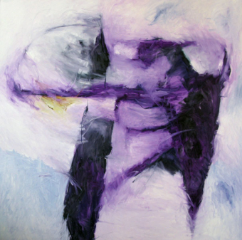 High Hopes Inspired by Pink Floyd The Division Bell / 120x120 cm / Oel