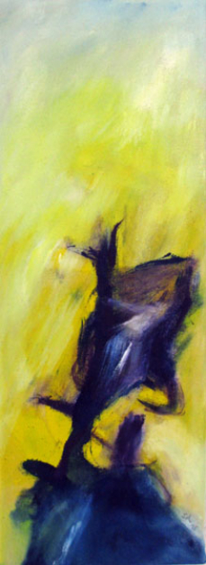 What do you hope to find Inspired by Pink Floyd The Dark side of the moon 40x15 cm / Oel