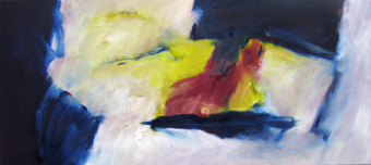 Feel The New Wind Of Change Inspired by Pink Floyd The Dark Side Of The Moon / 45x100 cm / Oel