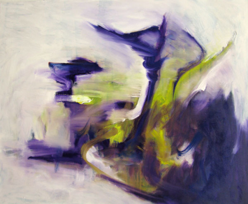 Warrior II Inspired by Whisbone Ash Argus 71x60 cm / Oel