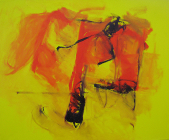 Symphonie Nr.1 in D-Dur von Joseph Haydn / 50x55 cm / Oel