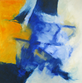 Stabat mater von Arvo Pärt /100x100 cm / Oel