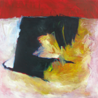 Symphonie Nr. 3 von Arvo Pärt / 100x100 cm / Oel 