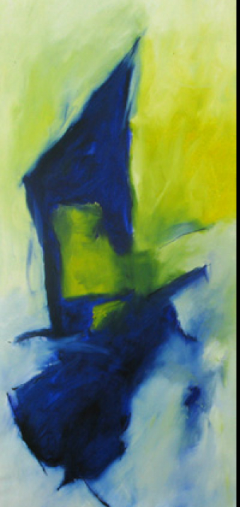 Doubleconcert by J. S. Bach BWV 1044 150x50 cm / Oil