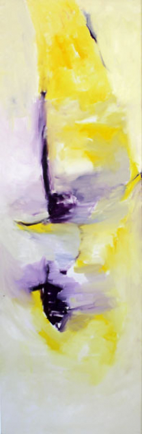Trisagion von Arvo Pärt /150x50 cm / Oel