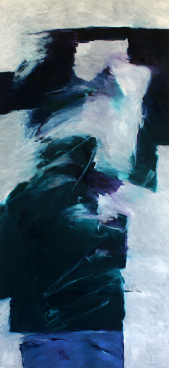 Tryptichon Crucifiction I 260x120 cm / Oel