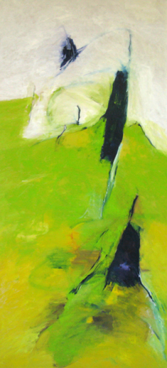 Tryptichon Crucifiction III /260x120 cm / Oel