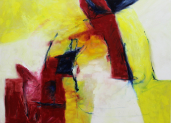 1. Symphonie von Maler 90x125 cm / Oel