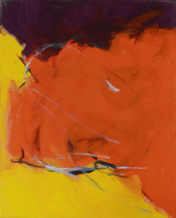 Zielgerichtet / 50x40 cm / Oel