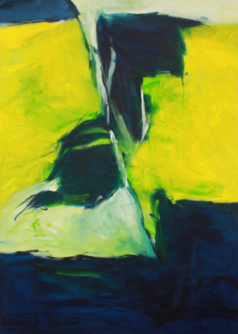 Kraftvoll / 140x100 cm / Oel