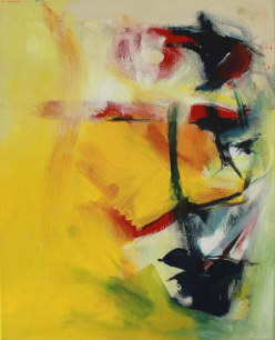 Verwickelt / 50x40 cm / Oel