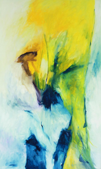 Inspiriert durch J. S. Bach / Matthäuspassion 2. Choral / 200x120 cm / Oel