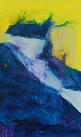 Inspiriert durch J. S. Bach / Matthäuspassion 3. Choral / 200x120 cm / Oel