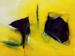 Nunc dimittis / Inspiriert durch Arvo Pärt / 30x40 cm / Oel
