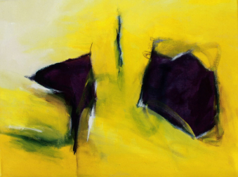 Nunc dimittis / Inspiriert durch Arvo Pärt / 30x40 cm / Oel