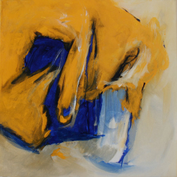 Magnificat / Inspiriert durch Arvo Pärt / 30x30 cm / Oel