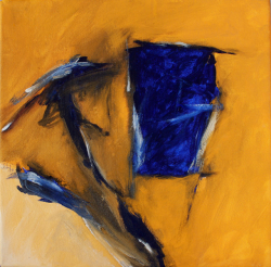 De Profundis / Inspiriert durch Arvo Pärt / 30x30 cm / Oel