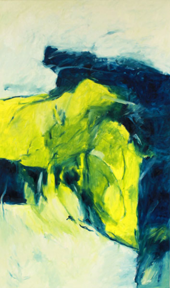 Inspiriert durch J. S. Bach / Matthäuspassion 7. Choral / 200x120 cm / Oel