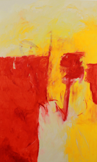 Inspiriert von J. S. Bach / Matthäuspassion 10. Choral / 200x120 cm / Oel