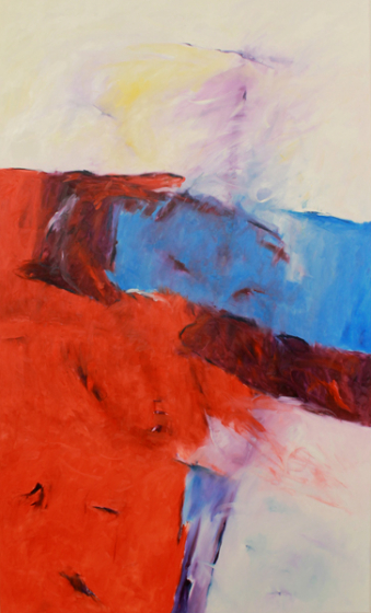 Inspiriert von J. S. Bach / Matthäuspassion 11. Choral / 200x120 cm / Oel