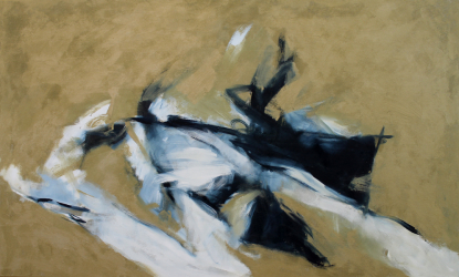 Inspiriert von John Coltrane / My favorite things / 100x60 cm / Acryl