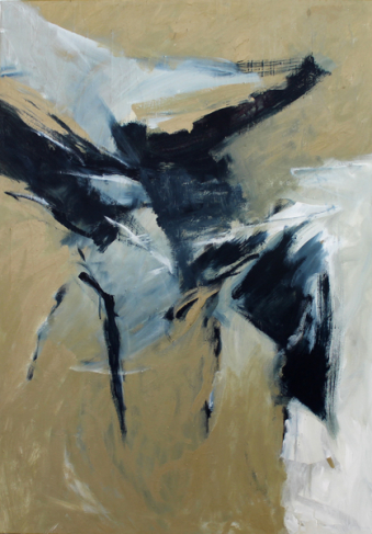 Inspiriert von John Coltrane / Resolution 1 / 100x70 cm / Acryl