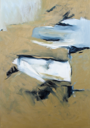 Inspiriert von John Coltrane / Resolution 3 / 100x70 cm / Acryl