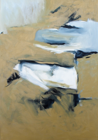 Inspiriert von John Coltrane / Resolution 3 / 100x70 cm / Acryl