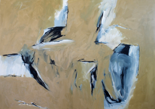 Inspiriert von John Coltrane / Resolution / 140x200 cm / Acryl