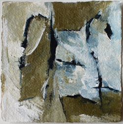Inspiriert von Brandford Marsalis  / 15x15 cm / Acryl